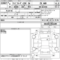 Toyota LAND CRUISER лот № 22087 оценка 4.5  с аукциона в Японии 2