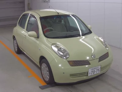 Nissan MARCH  с аукциона в Японии