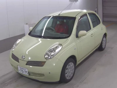 Nissan MARCH  с аукциона в Японии
