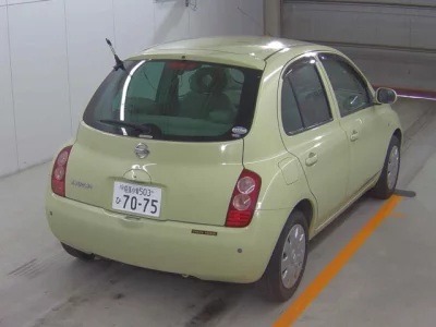 Nissan MARCH  с аукциона в Японии