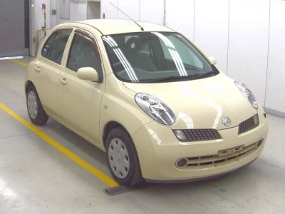 Nissan MARCH  с аукциона в Японии