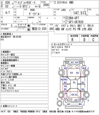 Subaru IMPREZA лот № 5027 оценка R  с аукциона в Японии 5