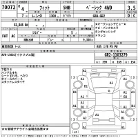Honda FIT лот № 70072 оценка 3.5  с аукциона в Японии 2