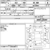 Toyota CAMRY лот № 72072 оценка R  с аукциона в Японии 2
