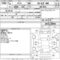 Suzuki SWIFT лот № 7200 оценка 3.5  с аукциона в Японии 2