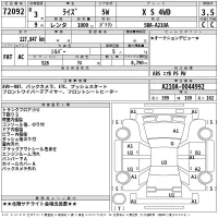 Toyota RAIZE лот № 72092 оценка 3.5  с аукциона в Японии 2
