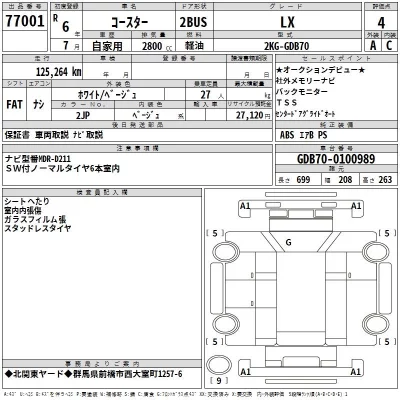 Toyota COASTER  с аукциона в Японии