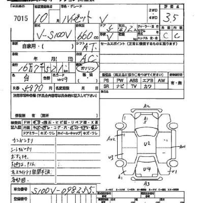 Daihatsu HIJET VAN  с аукциона в Японии