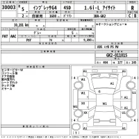 Subaru IMPREZA G4 лот № 30003 оценка R  с аукциона в Японии 2