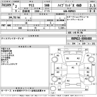Toyota YARIS лот № 70109 оценка 3.5  с аукциона в Японии 2