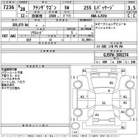 Mazda ATENZA WAGON лот № 7236 оценка 3.5  с аукциона в Японии 2