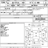 Toyota COROLLA AXIO лот № 7248 оценка 3  с аукциона в Японии 2