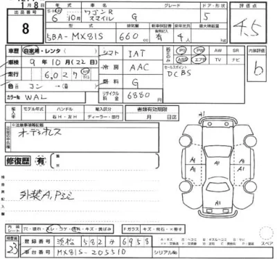 Suzuki WAGON R SMILE  с аукциона в Японии