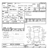 Nissan DUALIS лот № 1075 оценка 4  с аукциона в Японии 7
