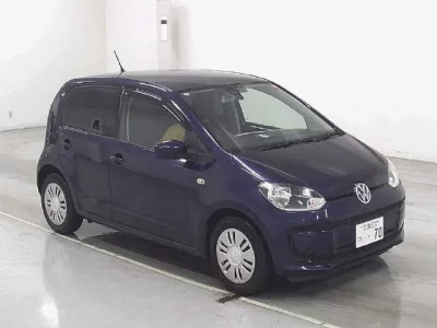 Volkswagen UP  с аукциона в Японии