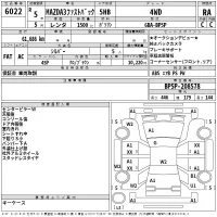Mazda MAZDA3 лот № 6022 оценка RA  с аукциона в Японии 2