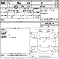 Toyota 86 лот № 42001 оценка 4.5  с аукциона в Японии 2