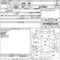 Peugeot 2008 лот № 73704 оценка R  с аукциона в Японии 2