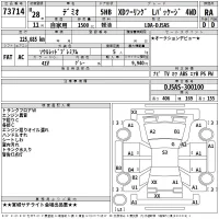 Mazda DEMIO лот № 73714 оценка RA  с аукциона в Японии 2