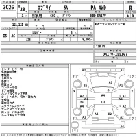 Suzuki EVERY лот № 3026 оценка R  с аукциона в Японии 2