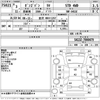 Mazda BONGO VAN лот № 75021 оценка 3.5  с аукциона в Японии 2