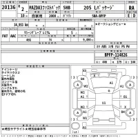 Mazda MAZDA3 лот № 20136 оценка RA  с аукциона в Японии 2