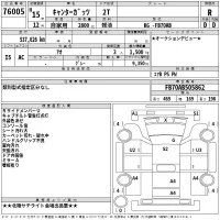 Mitsubishi CANTER лот № 76005 оценка R  с аукциона в Японии 2