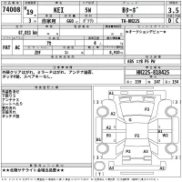 Suzuki KEI лот № 74008 оценка 3.5  с аукциона в Японии 2