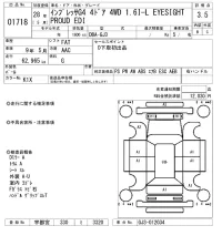 Subaru IMPREZA G4 лот № 1718 оценка 3.5  с аукциона в Японии 8