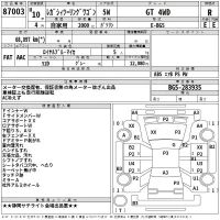 Subaru LEGACY лот № 87003 оценка R  с аукциона в Японии 2