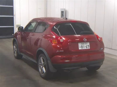 Nissan JUKE  с аукциона в Японии