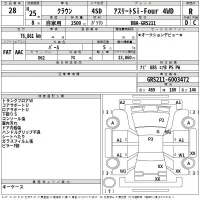 Toyota CROWN лот № 28 оценка R  с аукциона в Японии 2