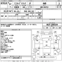 Mitsubishi MINICAB TRUCK лот № 87014 оценка 2  с аукциона в Японии 2
