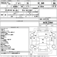 Suzuki JIMNY лот № 74531 оценка RA  с аукциона в Японии 2
