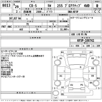 Mazda CX-5 лот № 8013 оценка R  с аукциона в Японии 2