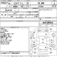 Mitsubishi MINICAB VAN лот № 77013 оценка 2  с аукциона в Японии 2