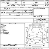 Subaru STELLA лот № 78507 оценка 3.5  с аукциона в Японии 2