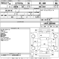 Subaru LUCRA лот № 78512 оценка RA  с аукциона в Японии 2