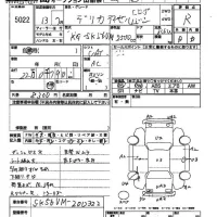 Mitsubishi DELICA лот № 5022 оценка R  с аукциона в Японии 2