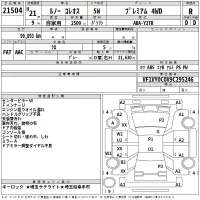 Renault KOLEOS лот № 21504 оценка R  с аукциона в Японии 2