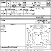 Subaru PLEO PLUS лот № 23007 оценка 3.5  с аукциона в Японии 2