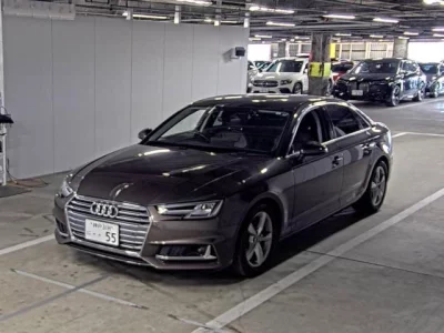 Audi A4  с аукциона в Японии