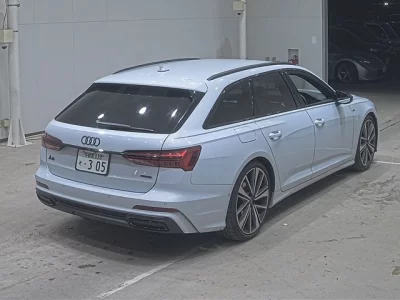 Audi A6  с аукциона в Японии