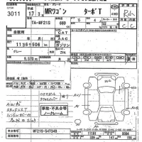 Suzuki MRWAGON лот № 3011 оценка R  с аукциона в Японии 10