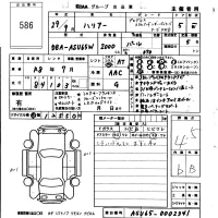 Toyota HARRIER лот № 586 оценка 4.5  с аукциона в Японии 5