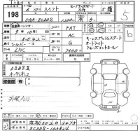 Suzuki SWIFT лот № 198 оценка 5  с аукциона в Японии 2