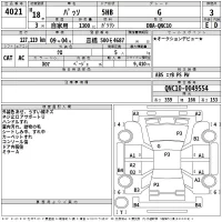 Toyota PASSO лот № 4021 оценка 3  с аукциона в Японии 2