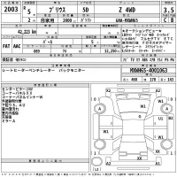 Toyota PRIUS лот № 2003 оценка 3.5  с аукциона в Японии 2