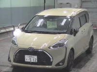 Toyota SIENTA лот № 2140 оценка 3.5  с аукциона в Японии 2