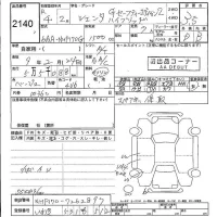 Toyota SIENTA лот № 2140 оценка 3.5  с аукциона в Японии 5